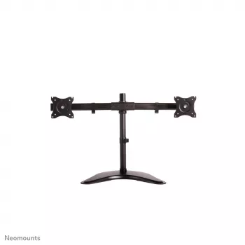 Neomounts NM-D335DBLACK Monitora statīvs 10-27 collām, Skava/Brīvstāvošs/Caurums, 8 kg, 25.4 cm (10 inch), 68.6 cm (27 inch), 100 x 100 mm, Melns