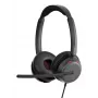 Lenovo 4Z21P85373 austiņas/headset Vadu Galvas saite Birojs/Zvanu centrs USB Type-C / USB Type-A Melns