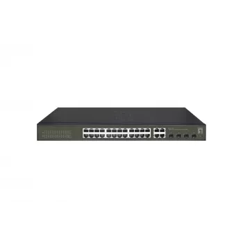 LevelOne GES-2128 Hilbert 28 portu Gigabit viedais pārslēgs
