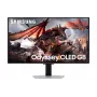 Samsung G80SD datora monitors 81,3 cm (32 collu) 3840 x 2160 pikseļi 4K Ultra HD OLED Sudrabs