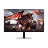 Samsung G80SD datora monitors 81,3 cm (32 collu) 3840 x 2160 pikseļi 4K Ultra HD OLED Sudrabs
