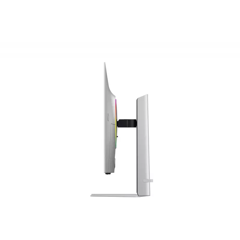 Samsung G80SD datora monitors 81,3 cm (32 collu) 3840 x 2160 pikseļi 4K Ultra HD OLED Sudrabs