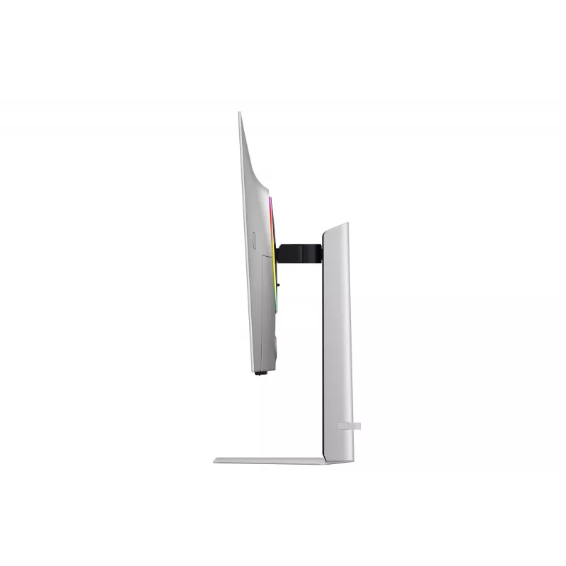 Samsung G80SD datora monitors 81,3 cm (32 collu) 3840 x 2160 pikseļi 4K Ultra HD OLED Sudrabs