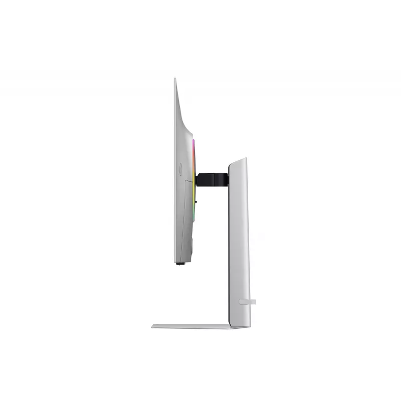Samsung G80SD datora monitors 81,3 cm (32 collu) 3840 x 2160 pikseļi 4K Ultra HD OLED Sudrabs