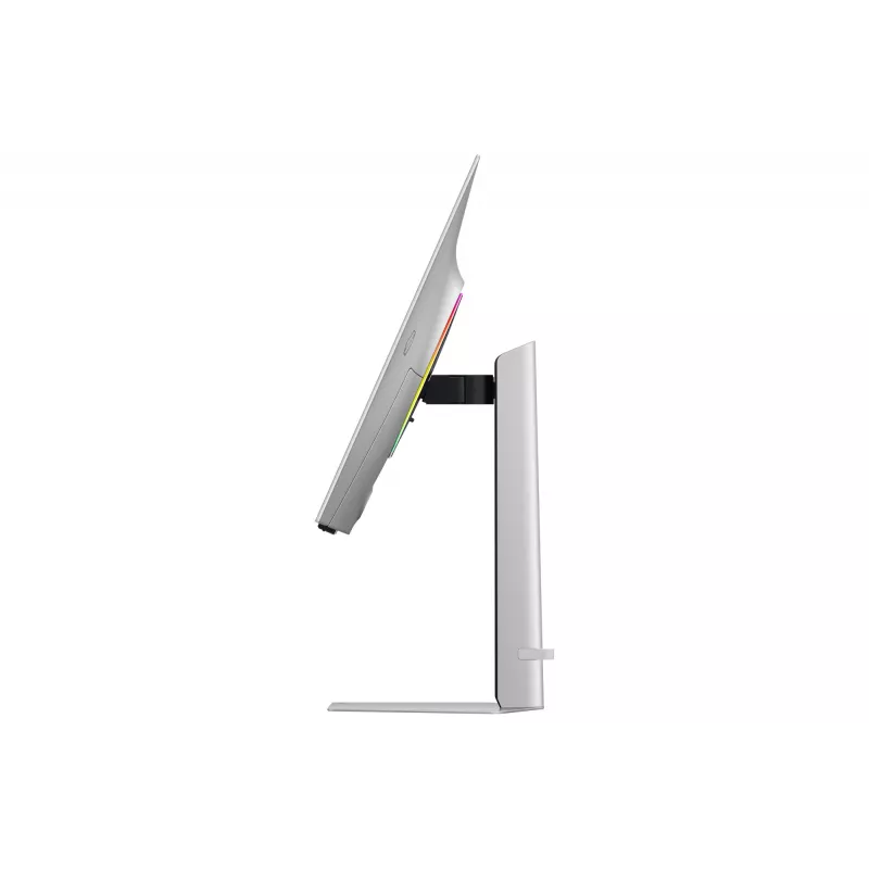 Samsung G80SD datora monitors 81,3 cm (32 collu) 3840 x 2160 pikseļi 4K Ultra HD OLED Sudrabs