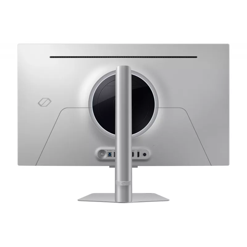 Samsung G80SD datora monitors 81,3 cm (32 collu) 3840 x 2160 pikseļi 4K Ultra HD OLED Sudrabs