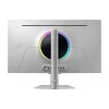 Samsung G80SD datora monitors 81,3 cm (32 collu) 3840 x 2160 pikseļi 4K Ultra HD OLED Sudrabs