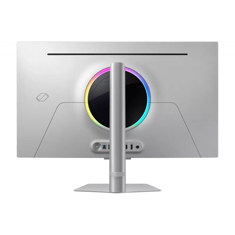 Samsung G80SD datora monitors 81,3 cm (32 collu) 3840 x 2160 pikseļi 4K Ultra HD OLED Sudrabs