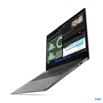 Lenovo V17 G4 IRU Intel® U U300 17,3 collu FHD klēpjdators, 8 GB DDR4, 512 GB SSD, Wi-Fi 6, Windows 11 Home, pelēks