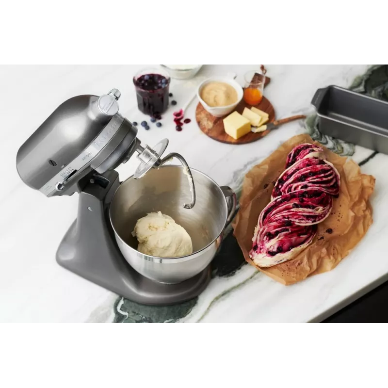Virtuves kombains KITCHENAID Artisan 300 W 4.8 L Nerūsējošā tērauda bļoda Sudrabs