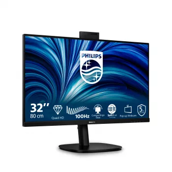 Philips 3000 sērija 32B2U3601H/00 datora monitors 80 cm (31,5 collas) 2560 x 1440 pikseļi Quad HD LCD melns