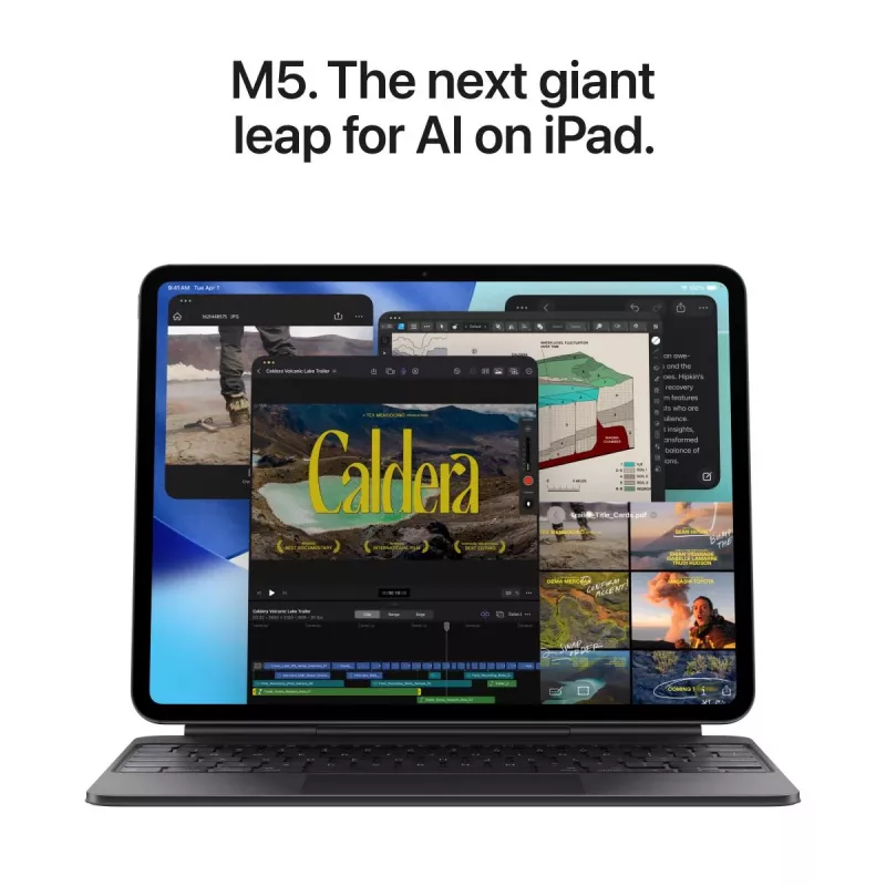 APPLE iPad Pro M5 - 11 collu - Wi-Fi - 1TB - Standarta stikls - Sudraba