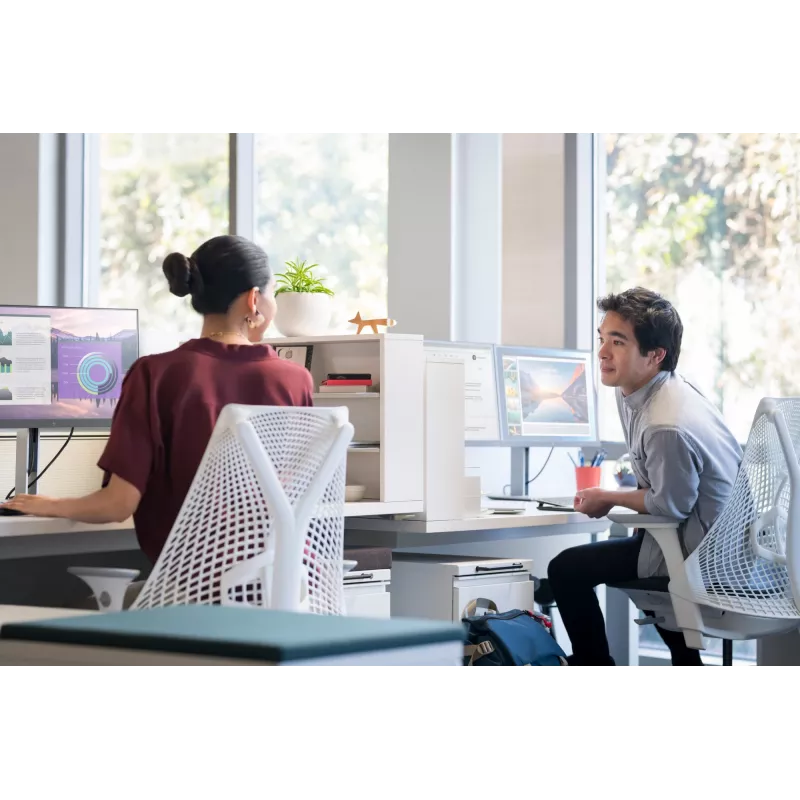 HP E24 G4 FHD monitors, 60.5 cm (23.8 collas), 1920 x 1080 pikseļi, Full HD, LCD, 5 ms, Melns