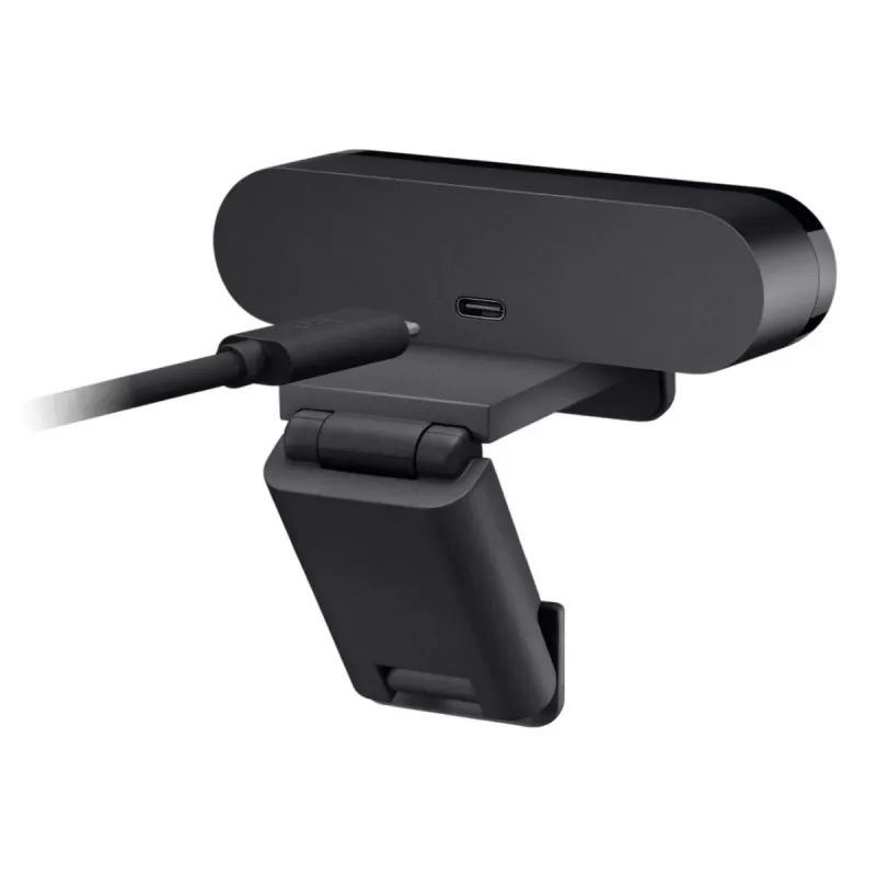 Privātuma aizsardzības vāciņš Logitech Brio Ultra HD Pro Business tīmekļa kamerai, melns