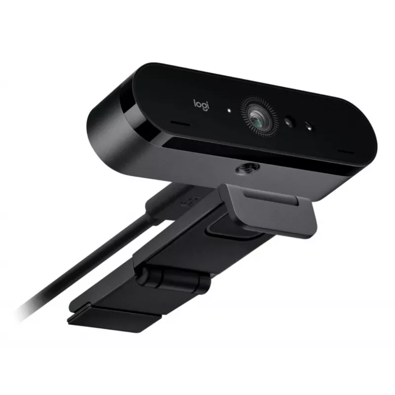 Privātuma aizsardzības vāciņš Logitech Brio Ultra HD Pro Business tīmekļa kamerai, melns