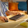 LOGITECH MK295 Klusais Bezvadu Tastatūras un Peles Komplekts - Grafīts - Qwertz Šveices/Luksemburgas