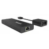 Yealink USB2CAT5E-EXT tīkla raidītājs un uztvērējs, melns