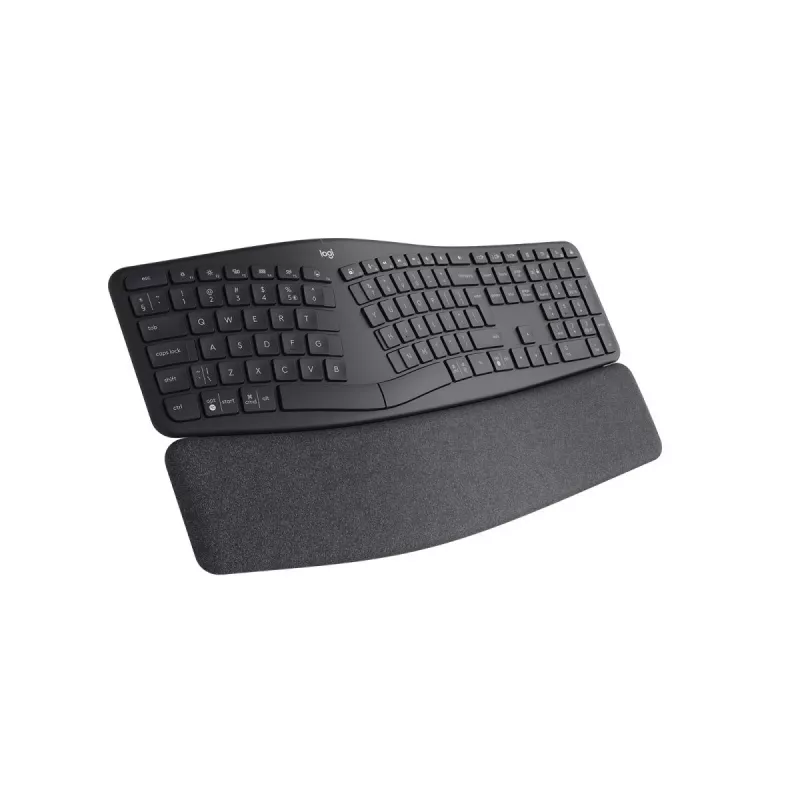 LOGITECH Ergo K860 - Bezvadu dalītā tastatūra Business Graphite Qwerty US Int'l