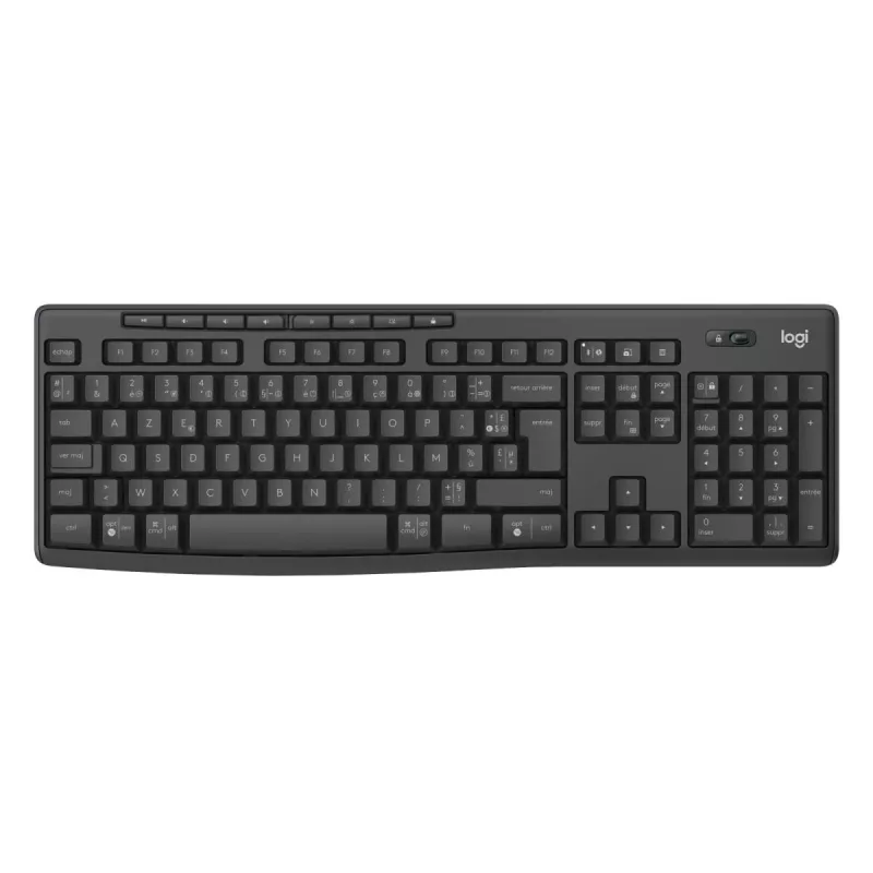 Logitech MK370 Combo for Business pilna izmēra bezvadu tastatūra un pele