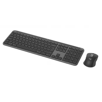 Logitech Signature Slim Combo MK950 - Bezvadu tastatūra un pele - Grafīts - QWERTY US/Starptautiskais