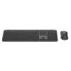 Logitech Signature Slim Combo MK950 - Bezvadu tastatūra un pele - Grafīts - QWERTY US/Starptautiskais