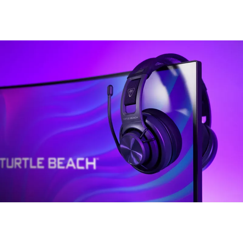 Turtle Beach Atlas Air bezvadu atvērtā tipa spēļu austiņas PC ar 24 bitu augstas precizitātes audio, apraides klases mikrofonu, peldošu austiņu kausu, atmiņas putu spilventiņiem un Bluetooth