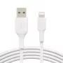 BELKIN Lightning uz USB-A kabelis 1m Balts