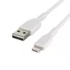 BELKIN Lightning uz USB-A kabelis 1m Balts
