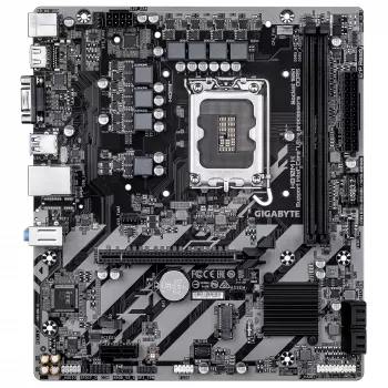 Mātesplate GIGABYTE H810M H Micro ATX, Intel H810, LGA 1851, DDR5, 2x DIMM līdz 128 GB, PCIe 4.0, HDMI 2.1
