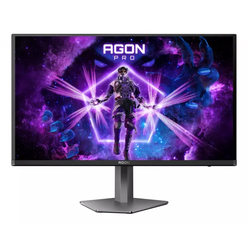 AOC AGON PRO AG276QKD2 datora monitors 67,3 cm (26,5 collu) 2560 x 1440 pikseļi Quad HD QD-OLED Melns, Pelēks