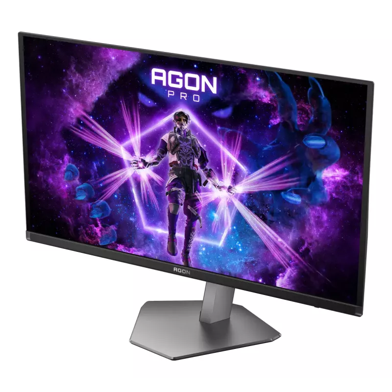 AOC AGON PRO AG276QKD2 datora monitors 67,3 cm (26,5 collu) 2560 x 1440 pikseļi Quad HD QD-OLED Melns, Pelēks