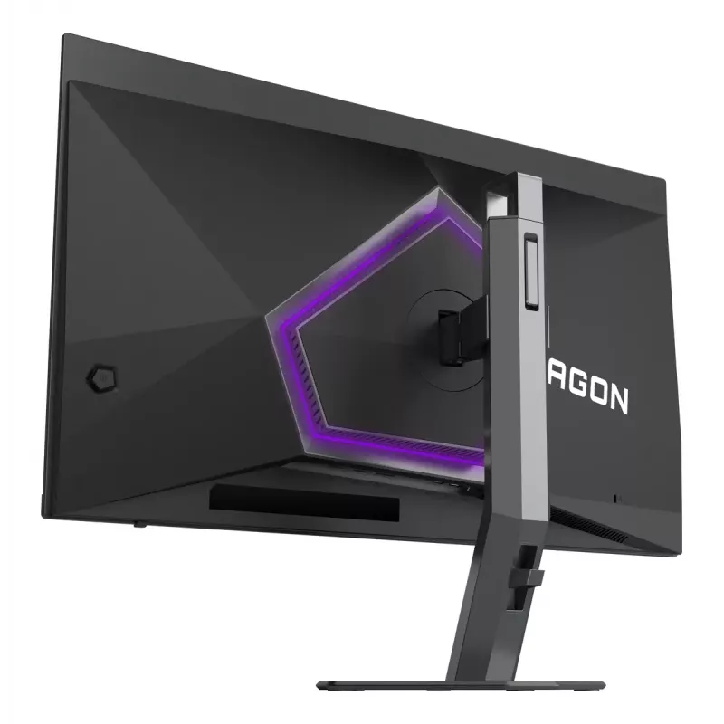AOC AGON PRO AG276QKD2 datora monitors 67,3 cm (26,5 collu) 2560 x 1440 pikseļi Quad HD QD-OLED Melns, Pelēks