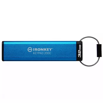 Kingston Technology IronKey 32GB USB-C taustiņu 200C, FIPS 140-3 Lvl 3 AES-256