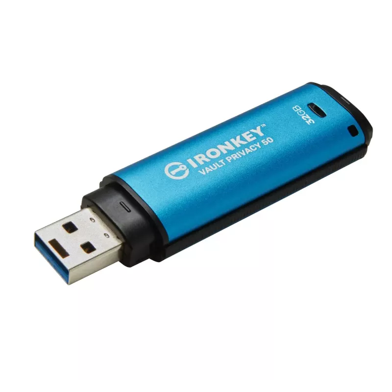 USB zibatmiņa Kingston 32GB USB Type-A IronKey Vault Privacy 50