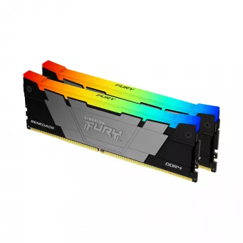 Kingston FURY 32GB (2x16GB) DDR4 3600MHz CL16 Renegade RGB atmiņas komplekts
