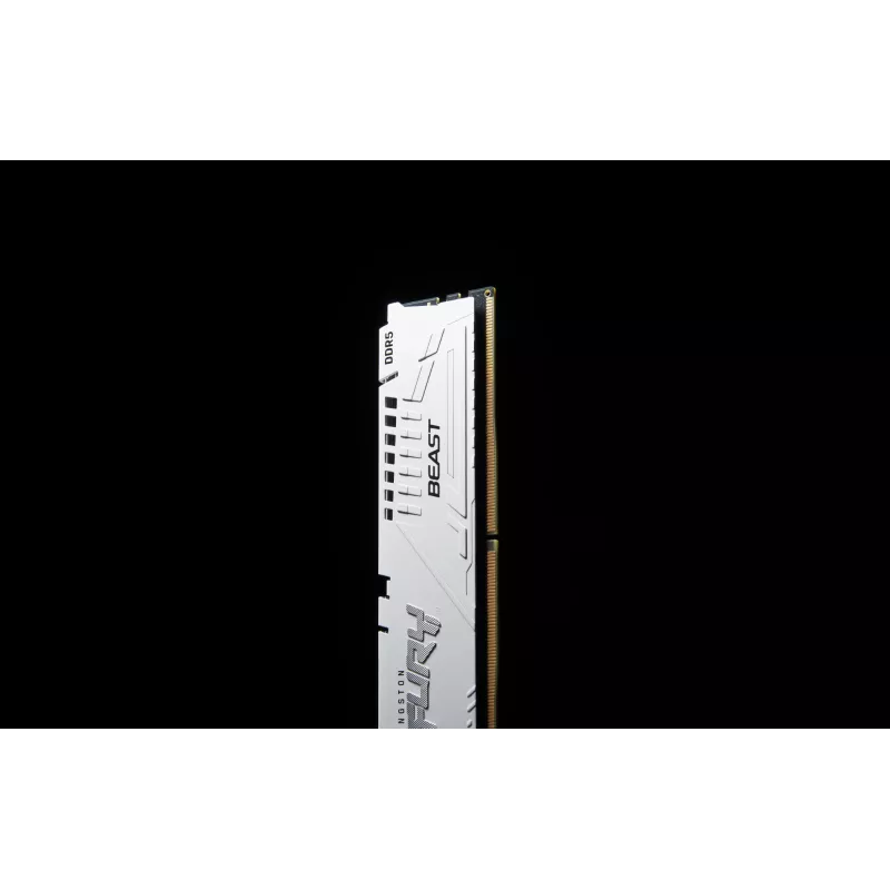Kingston FURY Beast 64GB (2x32GB) DDR5 6400MHz CL32 atmiņas komplekts balts EXPO