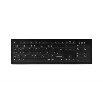 Contour Design Active Key AK-C8100 medicīnas bezvadu tastatūra RF QWERTZ melna