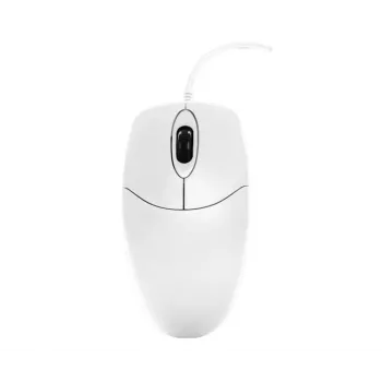 Contour Design Active Key Contour mazgājama pele IP68 ritenītis vadu balta PMJ1
