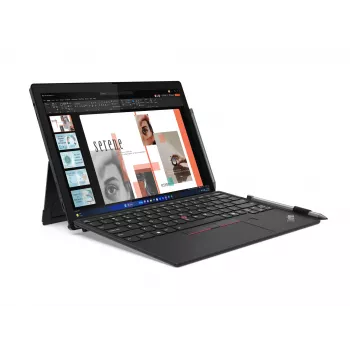 Lenovo ThinkPad X12 Detachable Gen 2 Intel Core Ultra 5 134U hibrīds (2-in-1) 31,2 cm (12,3 collu) skārienekrāns Full HD+ 16 GB LPDDR5x-SDRAM 512 GB SSD Wi-Fi 6E (802.11ax) Windows 11 Pro melns