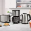 Braun PurShine WK102AI-WK1500BK elektriskā tējkanna 1.7 L 2200 W Melna, Nerūsējošais tērauds
