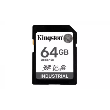 Atmiņas karte Kingston Technology 64GB SDXC UHS-I Industrial pSLC