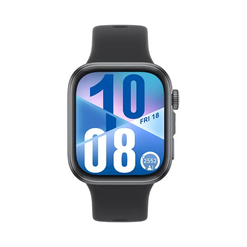 Huawei Watch FIT 4 (Seiya-B19F) viedpulkstenis ar 1,82″ AMOLED ekrānu, melnā krāsā