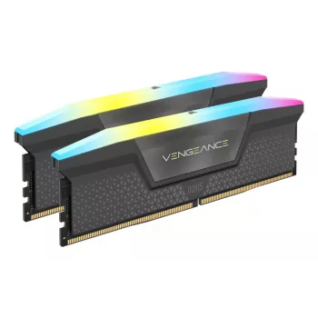 CORSAIR Vengeance RGB 32GB DDR5 (2x16GB) 6000MHz CL30 AMD Expo un Intel XMP atmiņas komplekts