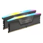 CORSAIR Vengeance RGB 32GB DDR5 (2x16GB) 6000MHz CL30 AMD Expo un Intel XMP atmiņas komplekts