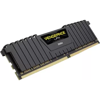 CORSAIR 16GB DDR4 2400MHz C14 Vengeance Low Profile melna