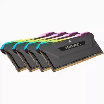 CORSAIR Vengeance RGB Pro SL 64GB (4 x 16GB) DDR4 3200MHz C16 atmiņas komplekts melns