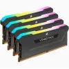 CORSAIR Vengeance RGB Pro SL 64GB (4 x 16GB) DDR4 3200MHz C16 atmiņas komplekts melns