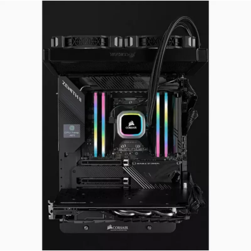 CORSAIR Vengeance RGB Pro SL 64GB (4 x 16GB) DDR4 3200MHz C16 atmiņas komplekts melns
