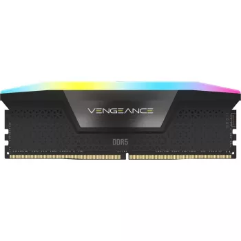 CORSAIR Vengeance 192 GB DDR5 RGB (4x48 GB) 5200 MHz CL38 atmiņas komplekts - Melns