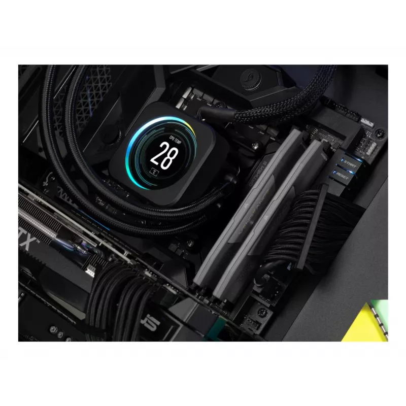 CORSAIR Atmiņa 64GB - DDR5 (4x16GB) DRAM 5600MT/s CL36 AMD EXPO & Intel XMP Vengeance